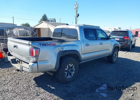 2022 Toyota Tacoma Trd Off Road из США, поврежденный, VIN 3TMCZ5AN6NM496341